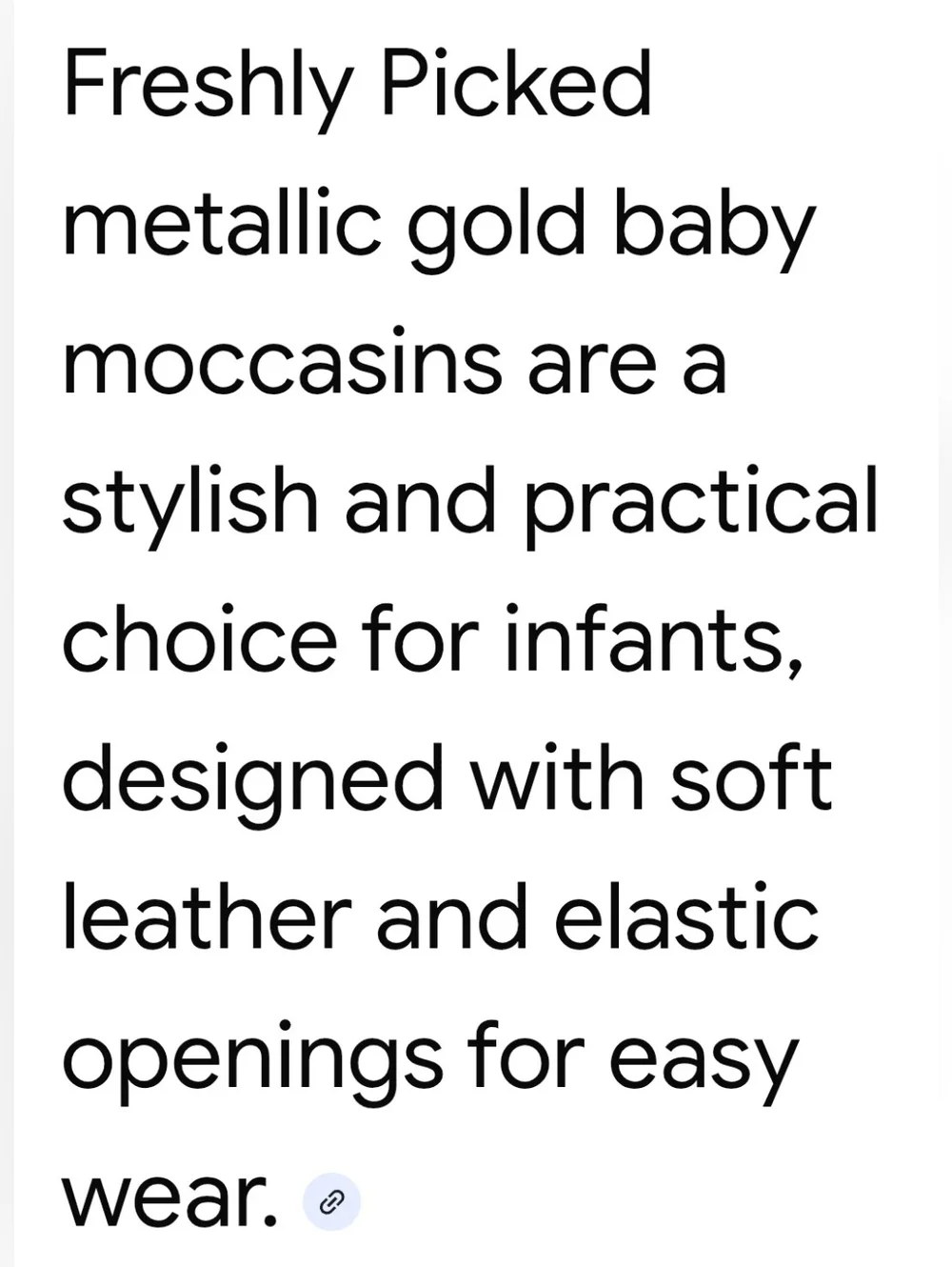 Baby Moccasins